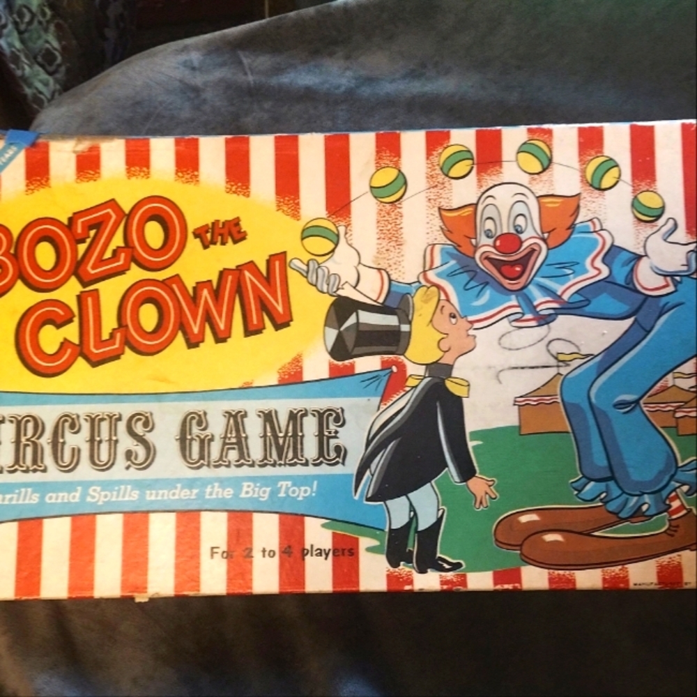 Vintage 1960s Bozo the Clown Board game Asking $80 OBO